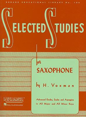 Selected Studies: For Saxophone B000EN4IB0 Book Cover