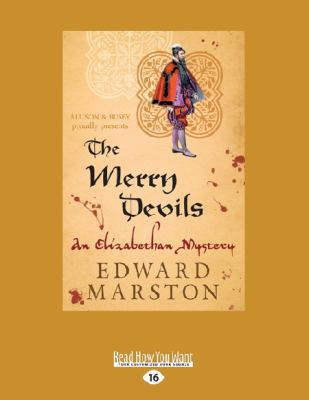 The Merry Devils: An Elizabethan Mystery [Large Print] 1459687477 Book Cover