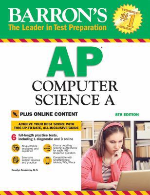 Barron's AP Computer Science a with Online Tests 1438009194 Book Cover