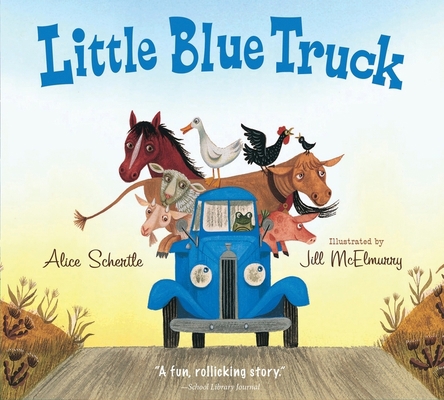 Little Blue Truck Padded Board Book 0358211786 Book Cover