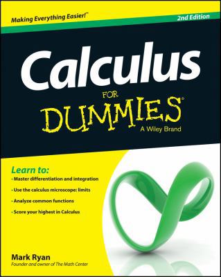 Calculus for Dummies 1118791290 Book Cover