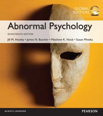 Abnormal Psychology (17th Edition) [GLOBAL PAPE... B01M8IBBRU Book Cover