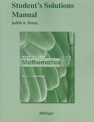 Student Solutions Manual for Basic College Math... 0321626915 Book Cover