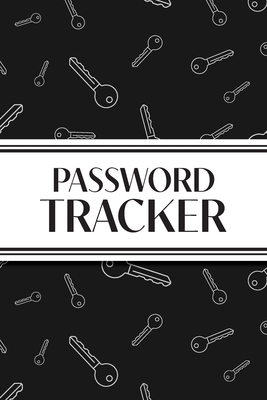 Password Tracker (Black Keys): 6"x9" Alphabetic... 1834120365 Book Cover