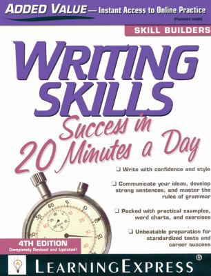 Writing Skills Success in 20 Minutes a Day 1576856674 Book Cover