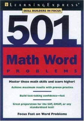 501 Math Word Problems 1576854396 Book Cover