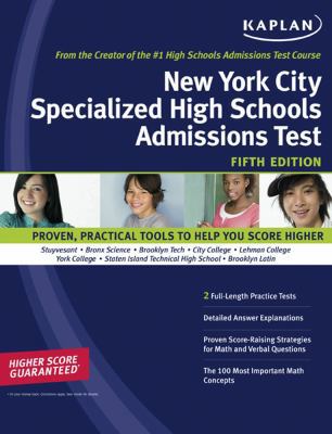 Kaplan New York City Specialized High Schools A... 1427797005 Book Cover