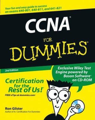 CCNA For Dummies 0764541897 Book Cover