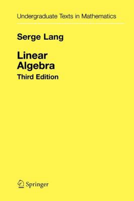 Linear Algebra 1441930817 Book Cover