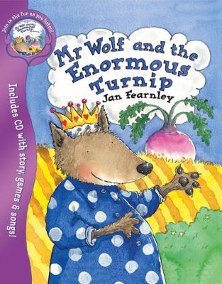 Mr Wolf and the Enormous Turnip 1405234369 Book Cover
