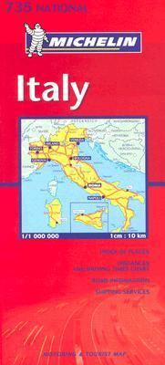 Michelin Italy Map 2061006418 Book Cover