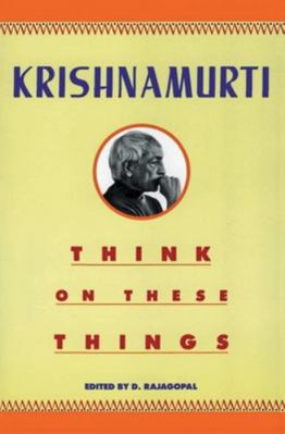 Think on These Things 0062177877 Book Cover