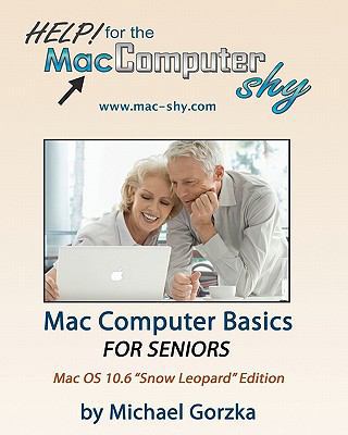 Mac Computer Basics for Seniors [Large Print] 145376125X Book Cover