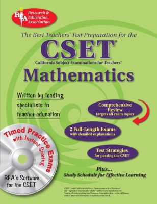 CSET Mathematics Grades 7-12 (CSET Teacher Cert... 0738604232 Book Cover