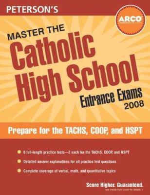 Arco Master the Catholic High School Entrance E... 0768924774 Book Cover