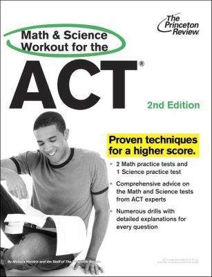 The Princeton Review Math and Science Workout f... 0307945952 Book Cover