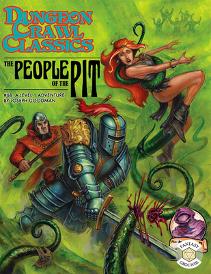 Dungeon Crawl Classics #68 People of the Pit 0982860986 Book Cover