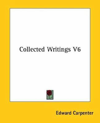 Collected Writings V6 1425481434 Book Cover