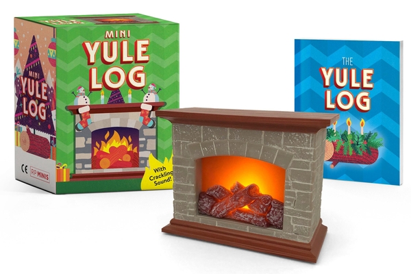 Mini Yule Log: With Crackling Sound! 0762471492 Book Cover