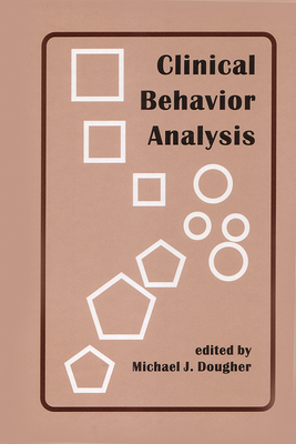 Clinical Behavior Analysis 162625284X Book Cover