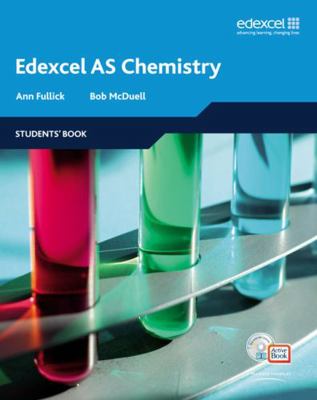 Edexcel AS Chemistry Student Book (Edexcel A Le... 1405896353 Book Cover