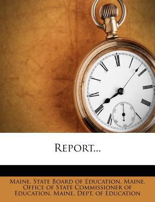 Report... 1275455255 Book Cover