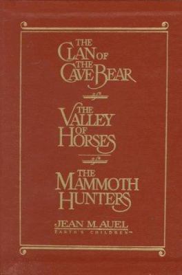 Jean M. Auel (3 Volume Leatherbound Slipcased E... 0517564866 Book Cover