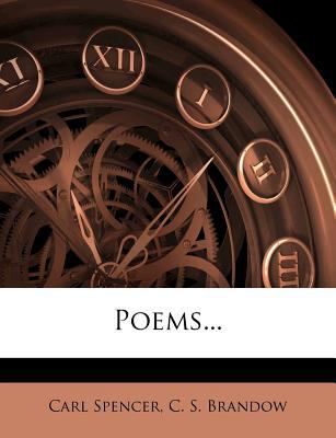 Poems... 127354952X Book Cover