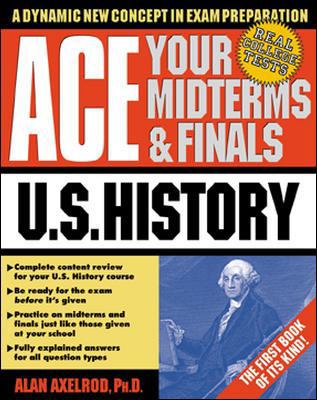 Ace Your Midterms & Finals: U.S. History (Schau... 0070070059 Book Cover