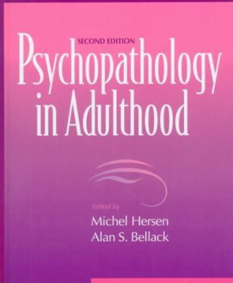 Psychopathology in Adulthood 0205200273 Book Cover