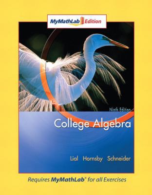 College Algebra 0321497945 Book Cover