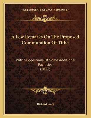 A Few Remarks On The Proposed Commutation Of Ti... 1165246317 Book Cover