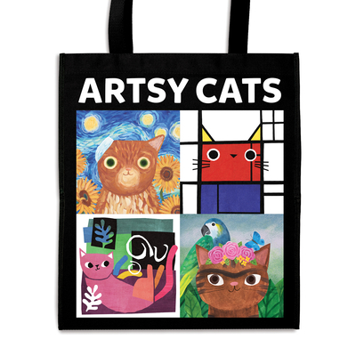 Artsy Cats Reusable Shopping Bag 0735365660 Book Cover