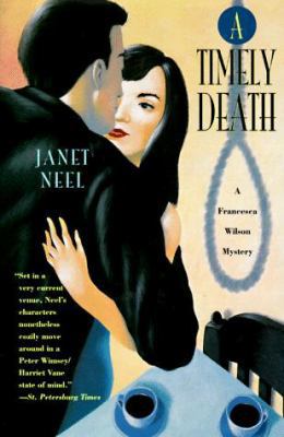 A Timely Death [Large Print] B007H8Y76Q Book Cover