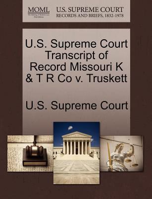 U.S. Supreme Court Transcript of Record Missour... 127007833X Book Cover