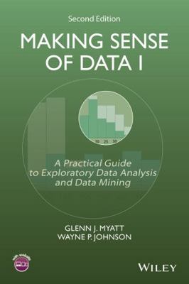 Making Sense of Data I 1118407415 Book Cover