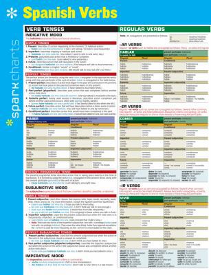 Spanish Verbs Sparkcharts: Volume 65 1411470834 Book Cover