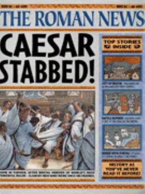 THE ROMAN NEWS: "Caesar Stabbed" 0744528755 Book Cover