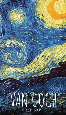Van Gogh 2021 Diary: Slim Pocket Calendar, Week... 1636570585 Book Cover