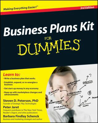 Business Plans Kit for Dummies [With CDROM] 0470438541 Book Cover