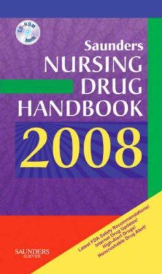 Saunders Nursing Drug Handbook 2008 [With Mini ... 1416040633 Book Cover