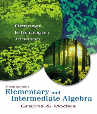 Elementary and Intermediate Algebra: Graphs & M... 0321422406 Book Cover