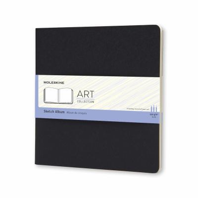 Moleskine Art Plus Sketch Album, Square, Black,... 8867323385 Book Cover