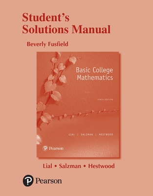 Student Solutions Manual for Basic College Math... 0134474112 Book Cover