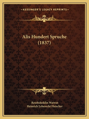 Alis Hundert Spruche (1837) [German] 1167501187 Book Cover