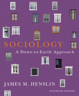 Sociology: A Down-to-Earth Approach (11th Edition) 0205096549 Book Cover
