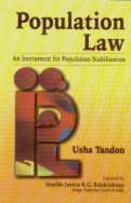 Population Law: An Instrument for Population St... 8176294209 Book Cover