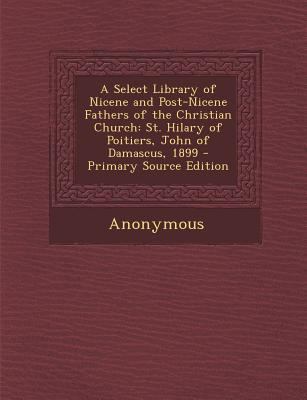 A Select Library of Nicene and Post-Nicene Fath... 128949178X Book Cover