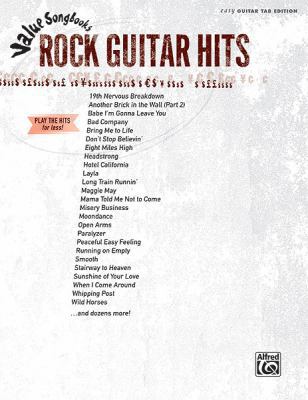 Value Songbooks -- Rock Guitar: Play the Hits f... 0739063677 Book Cover