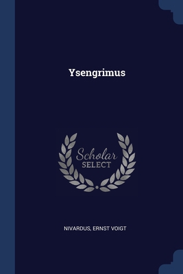 Ysengrimus 137645548X Book Cover